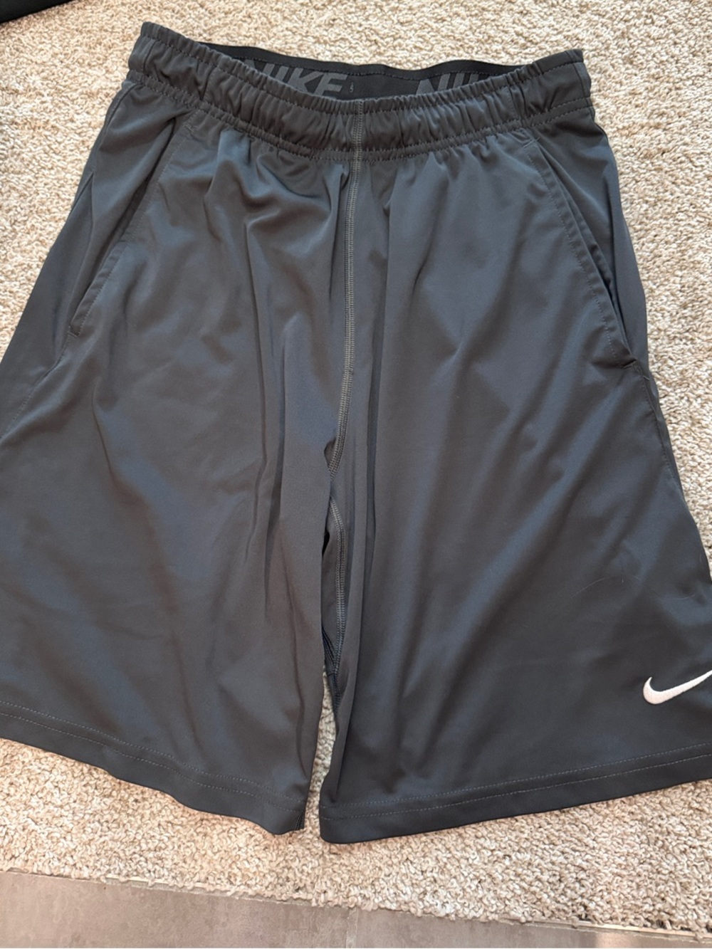 Nike gray Men's Performance Training Shorts